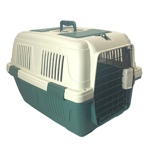 Showmaster Large Deluxe Plastic Pet/Cat/Dog Carrier