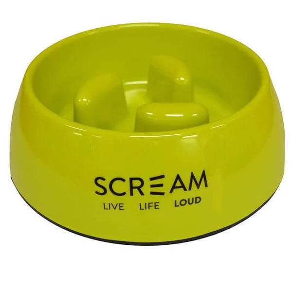Scream round Slow down Pillar Bowl Loud Green