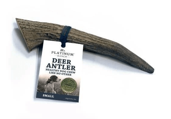 Platinum Ranch Dog Treats Small Deer Antler