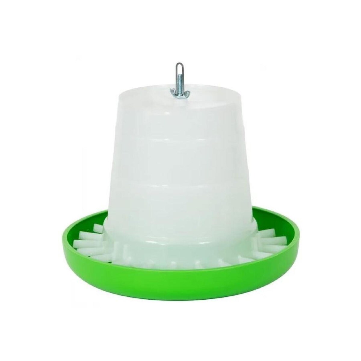 Show Master Green and White Poultry/Bird Suspension Feeder 8KG