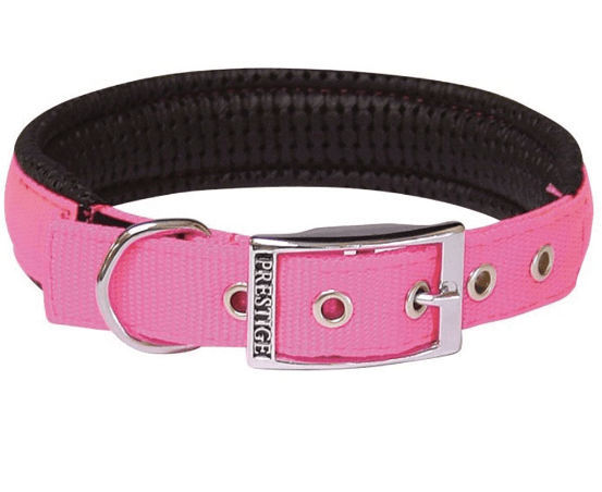 Prestige Pet Dog Collars, Leads & Harnesses Blue Prestige Soft Padded Collar 51cm