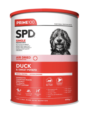 Prime100 Dog Dry Food Prime100 SPD™ Air Dried Duck & Sweet Potato 600g