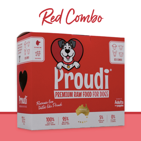 Proudi Dog Raw Food Proudi Dog Red Combo 2.4kg
