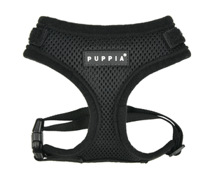 Puppia Dog Collars, Leads & Harnesses Black Puppia Soft Harness Medium