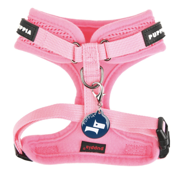Puppia Dog Collars, Leads & Harnesses Puppia Soft Harness Pink Double Extra Large