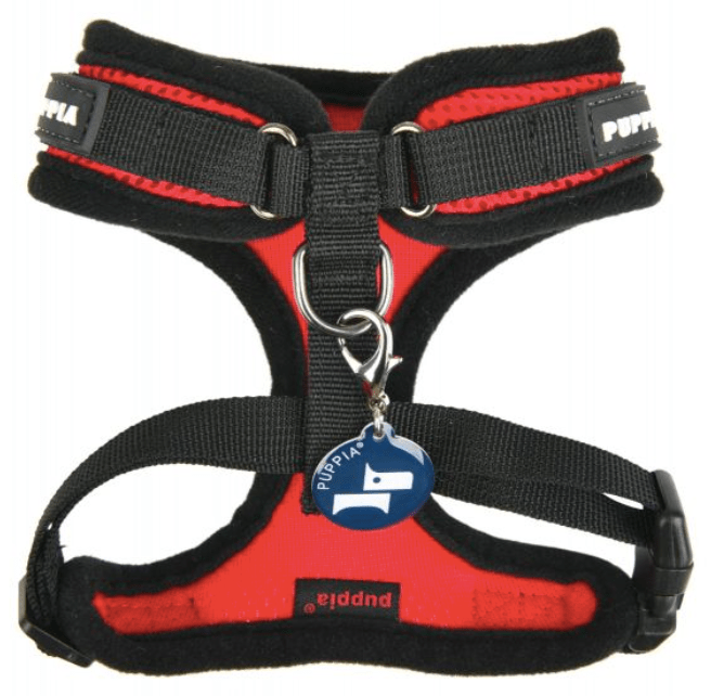 Puppia Dog Collars, Leads & Harnesses Puppia Soft Harness Red Extra Large