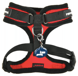 Puppia Dog Collars, Leads & Harnesses Puppia Soft Harness Red Extra Large