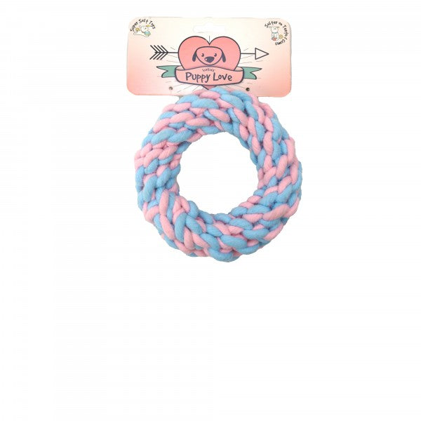Puppy Love Fleece Ring 15CM