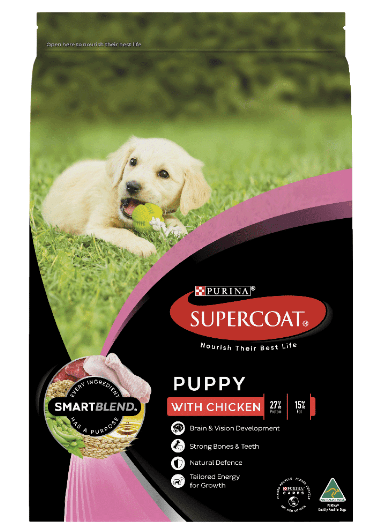 Purina Dog Dry Food Supercoat Puppy Chicken 18kg