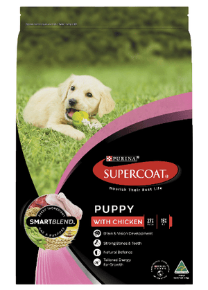 Purina Dog Dry Food Supercoat Puppy Chicken 18kg