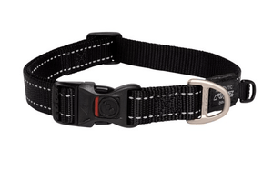 Rogz Dog Collars, Leads & Harnesses Black Rogz Classic Collar Large 34-56cm