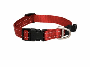 Rogz Dog Collars, Leads & Harnesses Red Rogz Classic Collar Extra Small 16-22cm