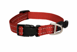 Rogz Dog Collars, Leads & Harnesses Red Rogz Classic Collar Large 34-56cm