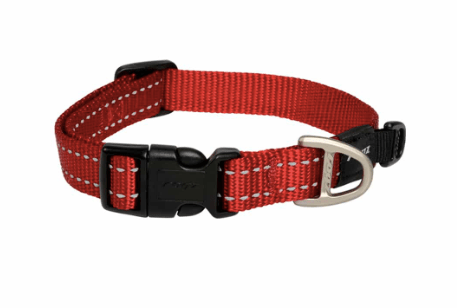 Rogz Dog Collars, Leads & Harnesses Red Rogz Classic Collar Small 20-31cm