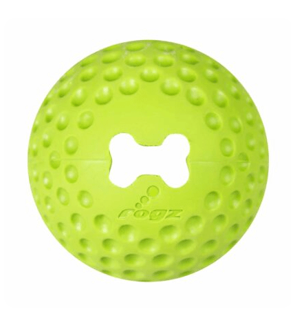 Rogz Dog Toy Default Gumz Chew Ball Lime Small