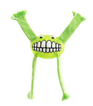 Rogz Dog Toy Flossy Grinz Lime Medium