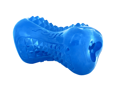Rogz Dog Toy Rogz Yumz Chew Bone Blue Small