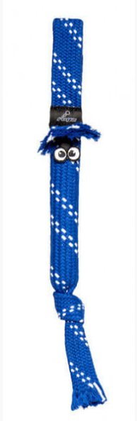 Rogz Dog Toy Scrubz Rope Toy Blue Large