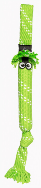 Rogz Dog Toy Scrubz Rope Toy Lime Medium