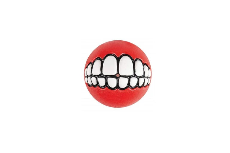 Rogz Grinz Treat Ball Red