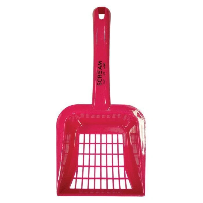 Scream Litter Scoop Loud Pink 28 x 13cm