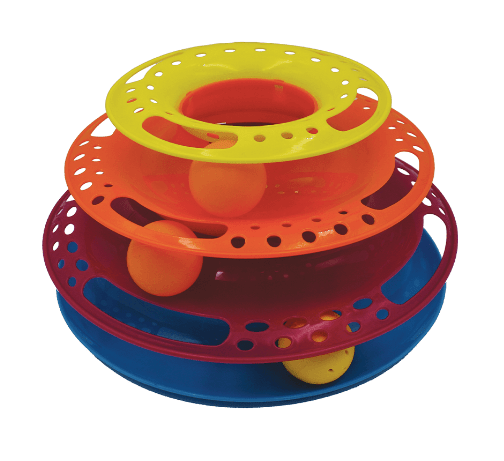 Scream Cat Toys Scream Triple Layer Orb Tower