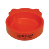 Scream Dog Face Heavy Duty Plastic Dog Bowl