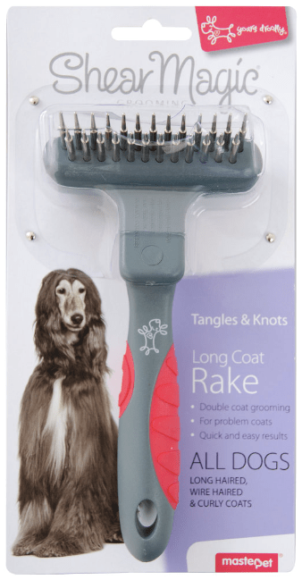 Shear Magic Dog Brushes & Combs Shear Magic Grooming Rake Long Coat
