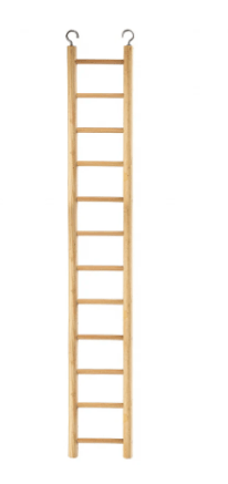 Showmaster Bird Ladders & Perches 12 Step Wooden Ladder