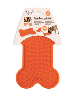 Tasty Bone Dog Food & Water Bowls Lik Mat Tasty Bone Small