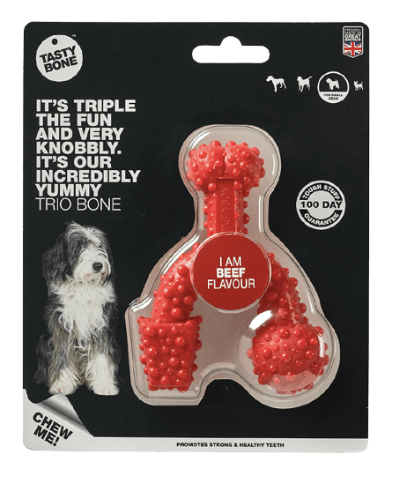 Tasty Bone Dog Toy Tasty Bone Nylon Tasty Bone Beef Small