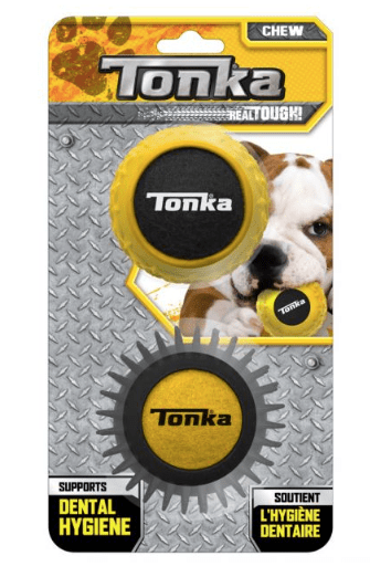 Tonka Dog Toy Tonka Armour Ball Twin Set