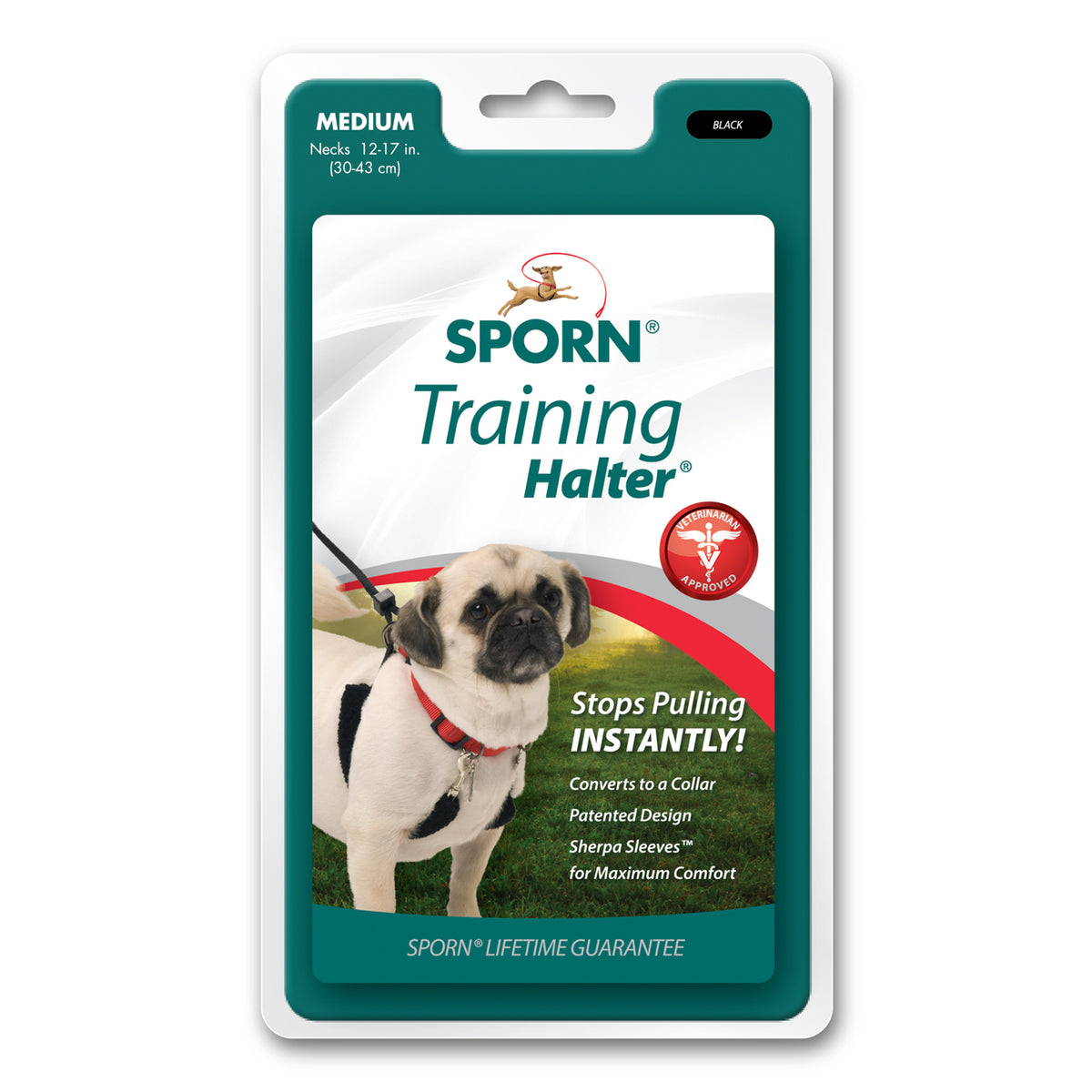 Sporn Training Halter Black Medium