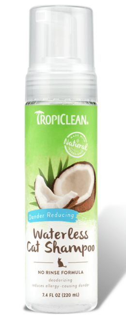 Tropiclean Cat Grooming Tropiclean Waterless Cat Shampoo Dandruff 220ml
