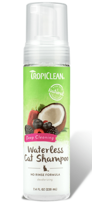 Tropiclean Cat Grooming Tropiclean Waterless Cat Shampoo Deep Clean 220ml