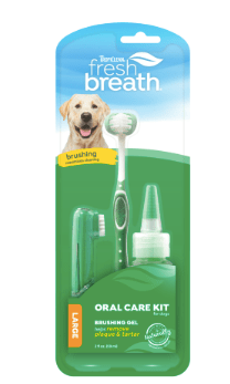 Tropiclean Dog Dental Care Tropiclean Fresh Breath Oral Care Kit Medium/Large Dogs