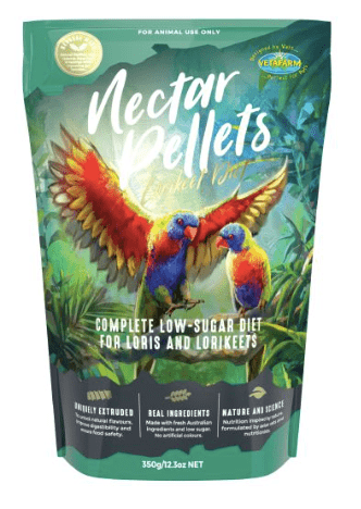 Vetafarm Bird Pellets Default Vetafarm Nectar Pellets 350gm