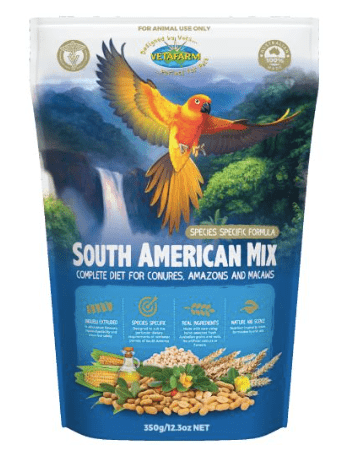 Vetafarm Bird Pellets Default Vetafarm South American Mix 350g