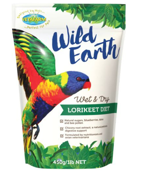 Vetafarm Wild Earth Lorikeet Diet 450g