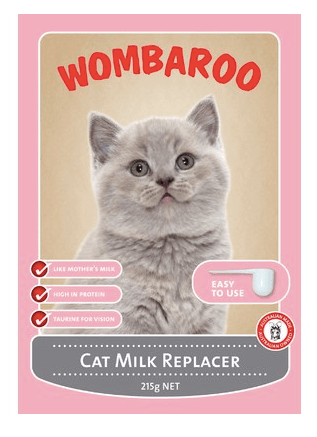 Wombaroo Cat Health & Protection Default Wombaroo Cat Milk 215G