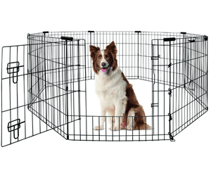Yours Droolly Dog Kennels Large Dog Pen 36''