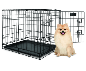 Yours Droolly Dog Kennels Small Dog Crate 24''